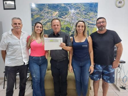 TABAÍ FOI CONTEMPLADO COM RECURSOS DA CONSULTA POPULAR PARA CONSTRUÇÃO DE CISTERNAS.