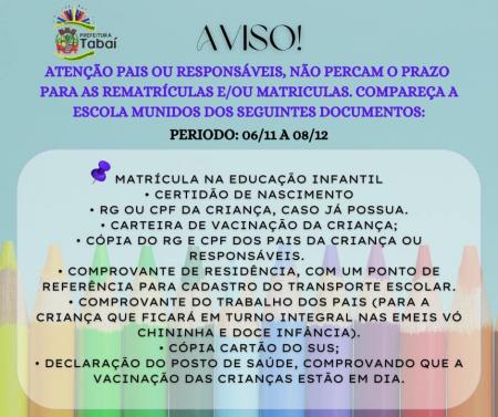 ATENÇÃO !!!