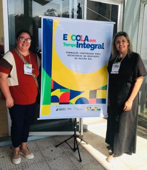 Tabaí/RS participa de Formação Continuada sobre Escola em Tempo Integral em Santa Maria