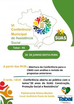 VI Conferência Municipal de Assistência Social