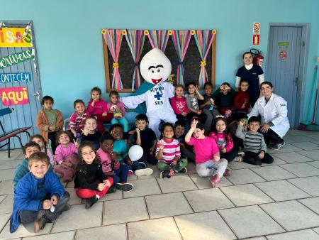 Zé Gotinha nas Escolas!