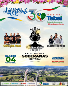 Tabaí celebra seus 30 anos com a retomada da Escolha das Soberanas após mais de 15 anos