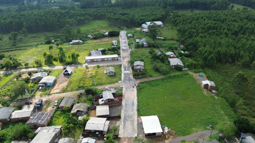 Prefeitura de Tabaí conclui pavimentação da Rua Pedro Álvares Cabral